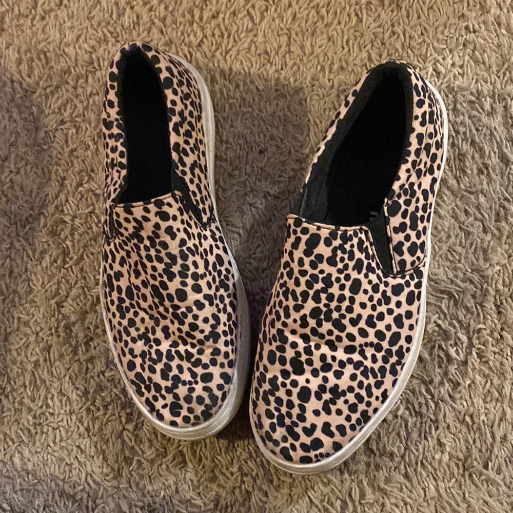 Cheetah Print Slip ons
